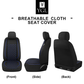 YGL rear bench cover installed demonstrating full car protection