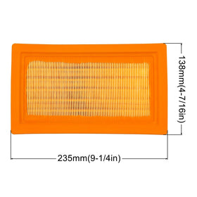 YGQ filter media closeup showing pleats for improved particle capture