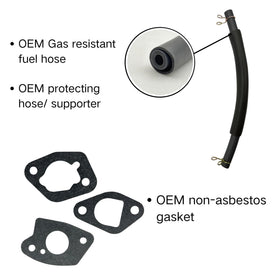 YGQ packaging and kit components layout showing everything included for fast replacement