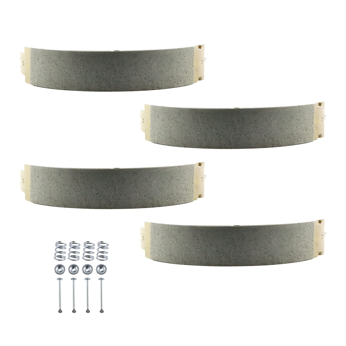 YHB hold-down pins and springs hardware, included for secure shoe installation