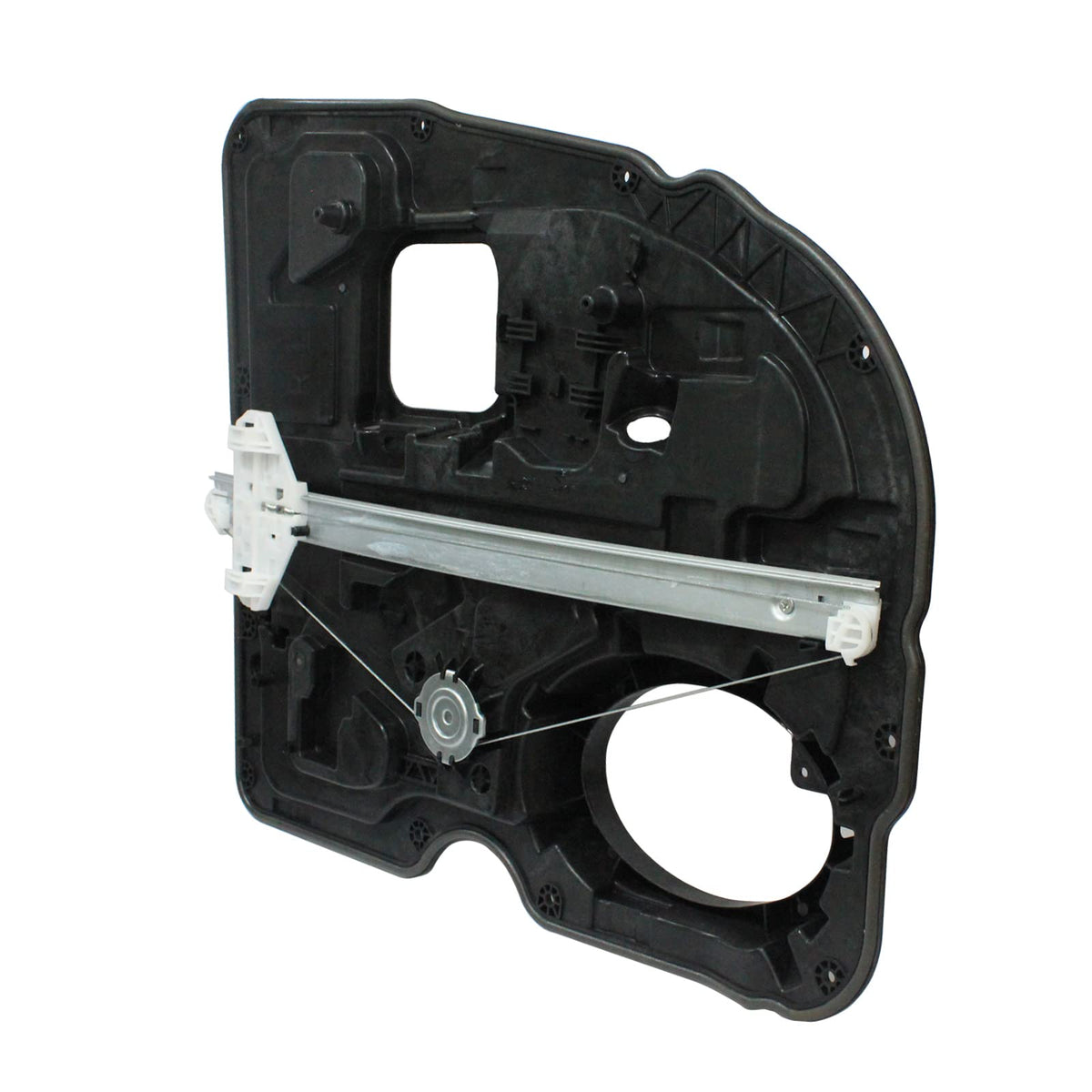 YHB regulator installed in Ram door showing correct placement and easy replacement benefit