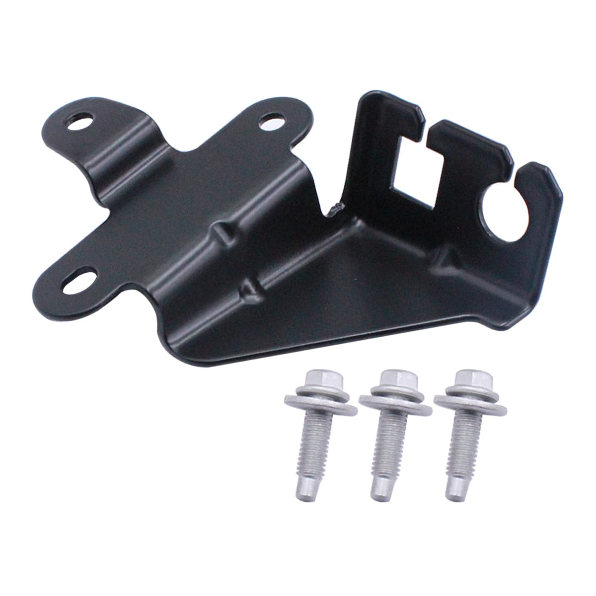YHB throttle bracket front view showing secure mount and precise fit