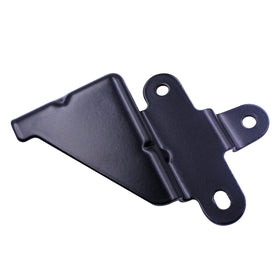 YHB throttle bracket in garage during install showing practical workshop use
