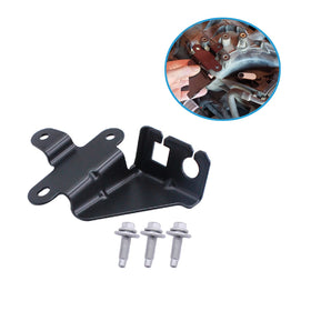 YHB throttle bracket mounted on Gen III truck intake for correct cable routing