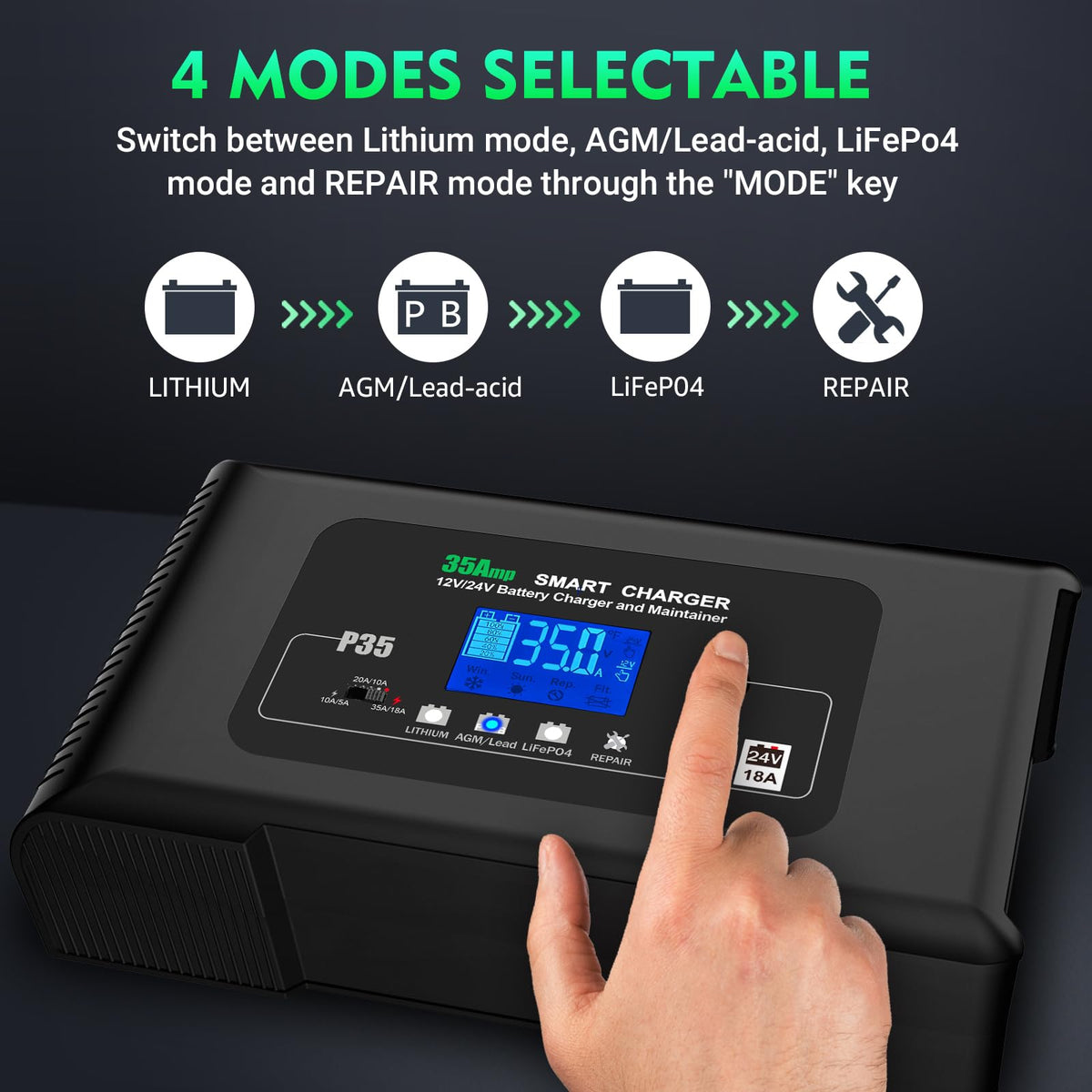 YHCHKJ held in hand to show compact size and portability ideal for travel kits