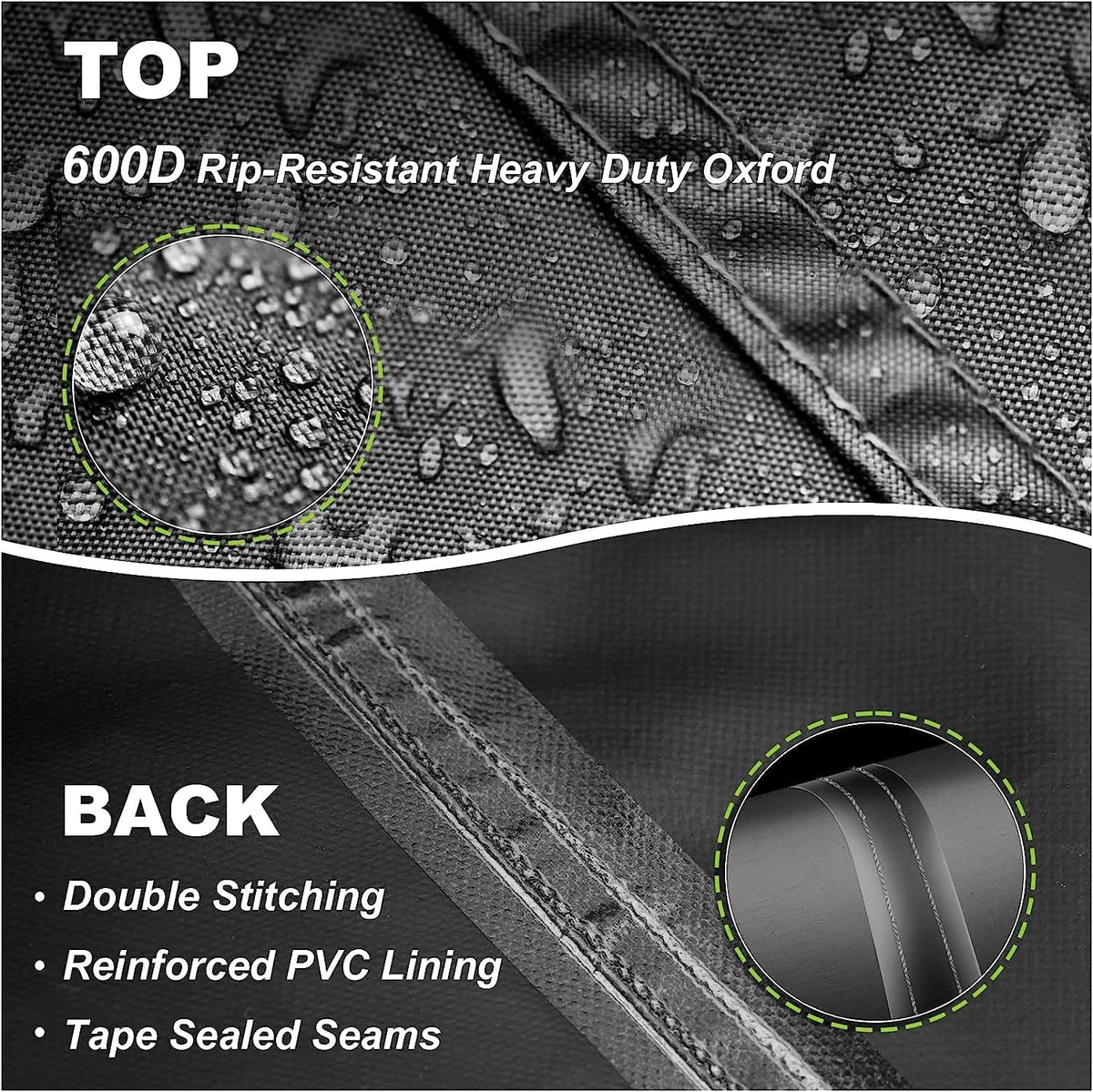 YHINGG covered machine in garage keeping equipment clean