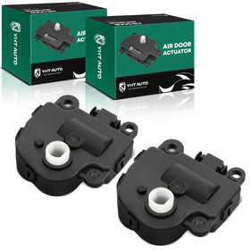 YHTAUTO actuator front view showing mounting points and benefit of easy fit