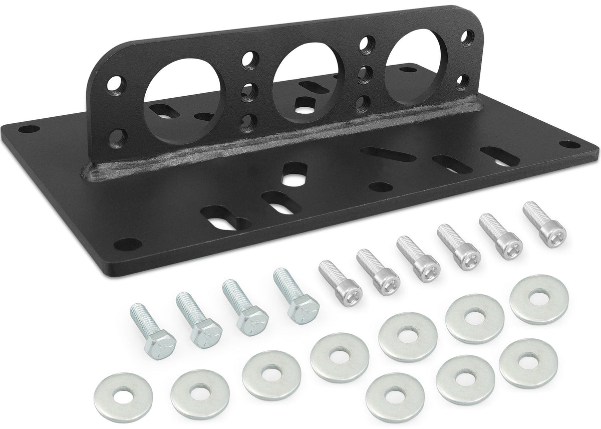 YHXCUIER front view of lift plate showing bolt pattern and lifting eye benefit durability