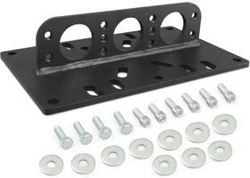 YHXCUIER front view of lift plate showing bolt pattern and lifting eye benefit durability