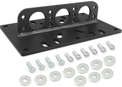 YHXCUIER front view of lift plate showing bolt pattern and lifting eye benefit durability