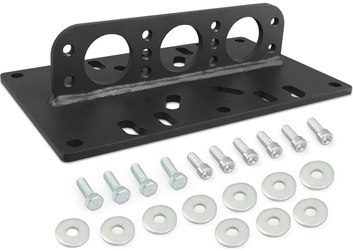 YHXCUIER front view of lift plate showing bolt pattern and lifting eye benefit durability