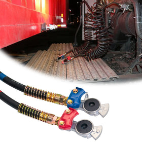 YiaChuii gladhand next to a hand for scale to show compact, serviceable size