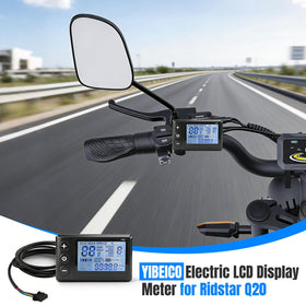 YIBEICO side profile on 0.9in handlebar demonstrating secure fit
