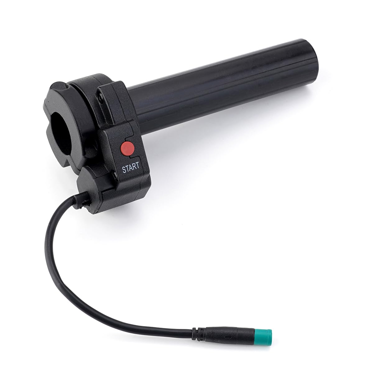 YIBEICO throttle on a motorcycle in motion showing confident riding control