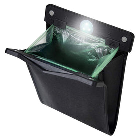 yicheyiyou front view hanging trash can shows tidy styling and convenience