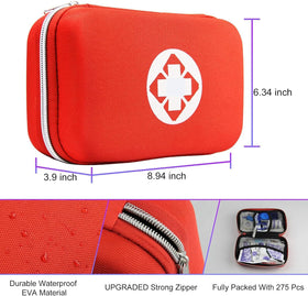YIDERBO zipper and label close-up showing secure closure and easy identification benefit
