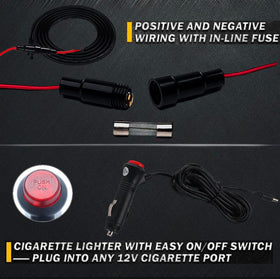 Yielinth built-in mic close-up enabling music-synced lighting