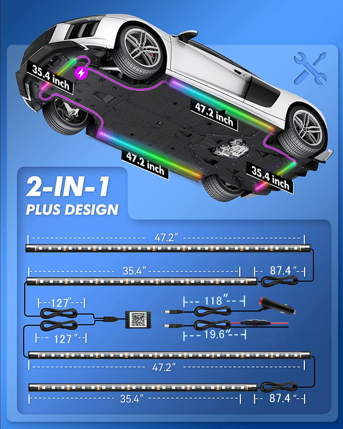 Yielinth RF remote and Bluetooth controller layout for quick color control