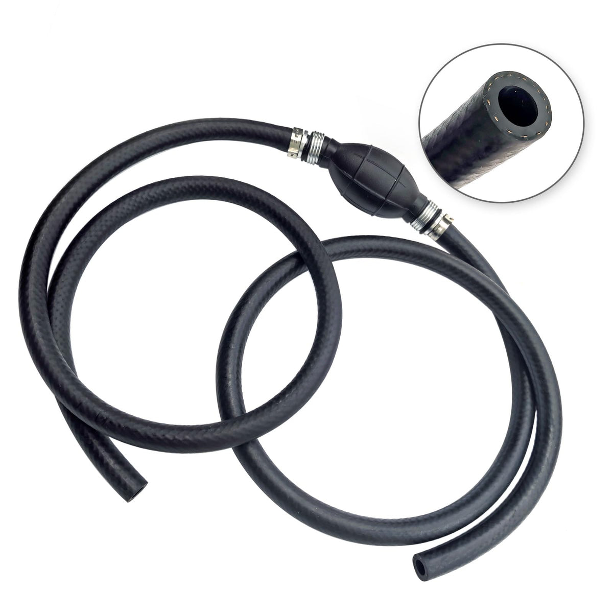 YIENAKFUN primer bulb close-up showing check-valve detail for fast priming benefit