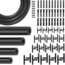 YIENFBEV front view of complete vacuum hose kit showing included contents and convenience