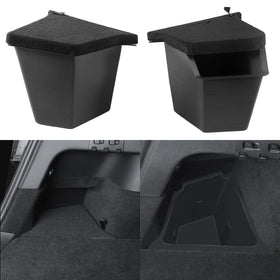 Yieokei front packaging showing Model Y trunk organizer for neat storage