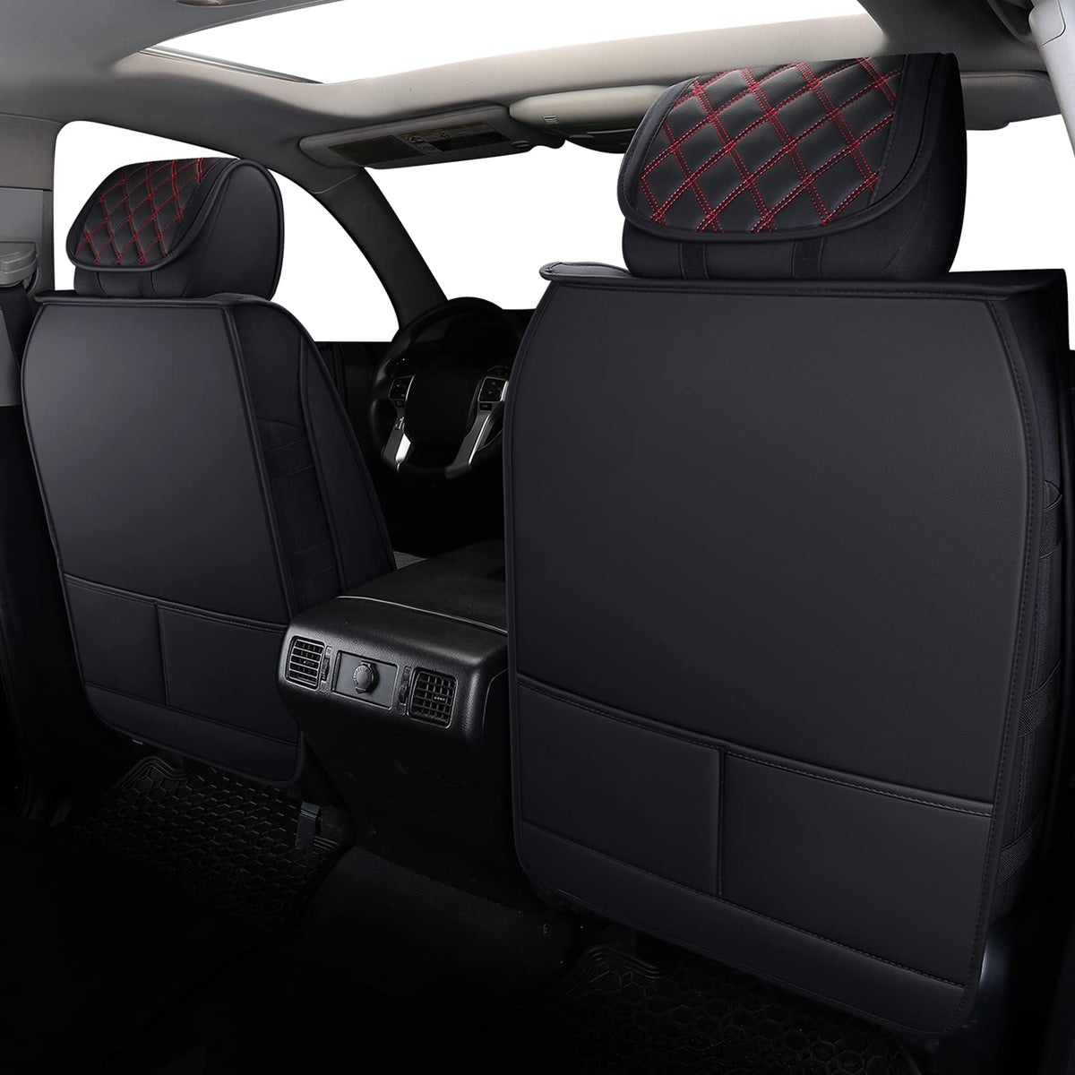 YIERTAI close-up faux leather texture highlighting durable finish
