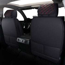 YIERTAI close-up faux leather texture highlighting durable finish