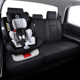 YIERTAI installation demo illustrating snug custom fit on Tundra seat