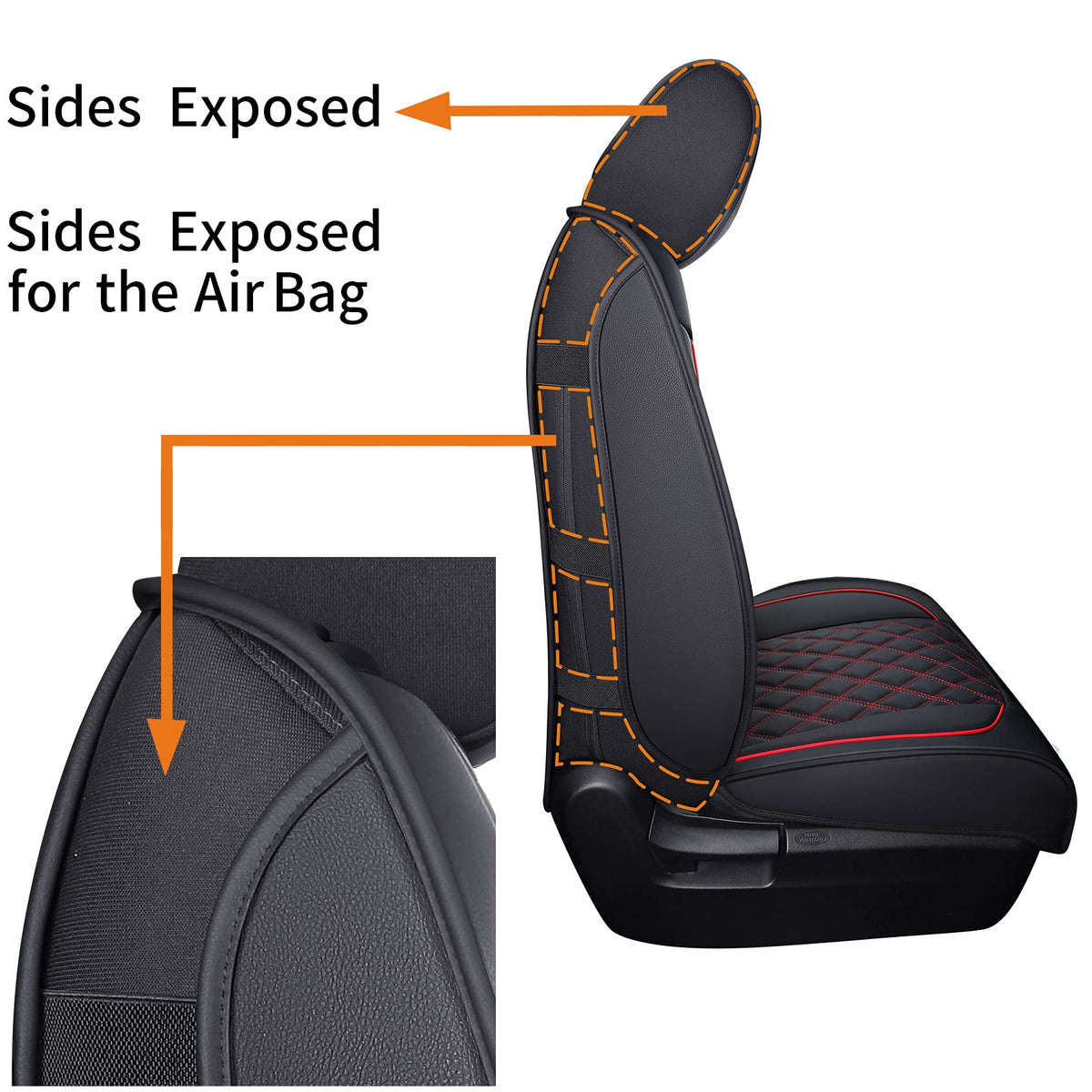 YIERTAI installed front seats in Tundra showing clean upgrade benefit