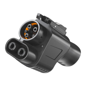 YIGPAIPO front view showing adapter profile and sturdy housing, enabling safer charging