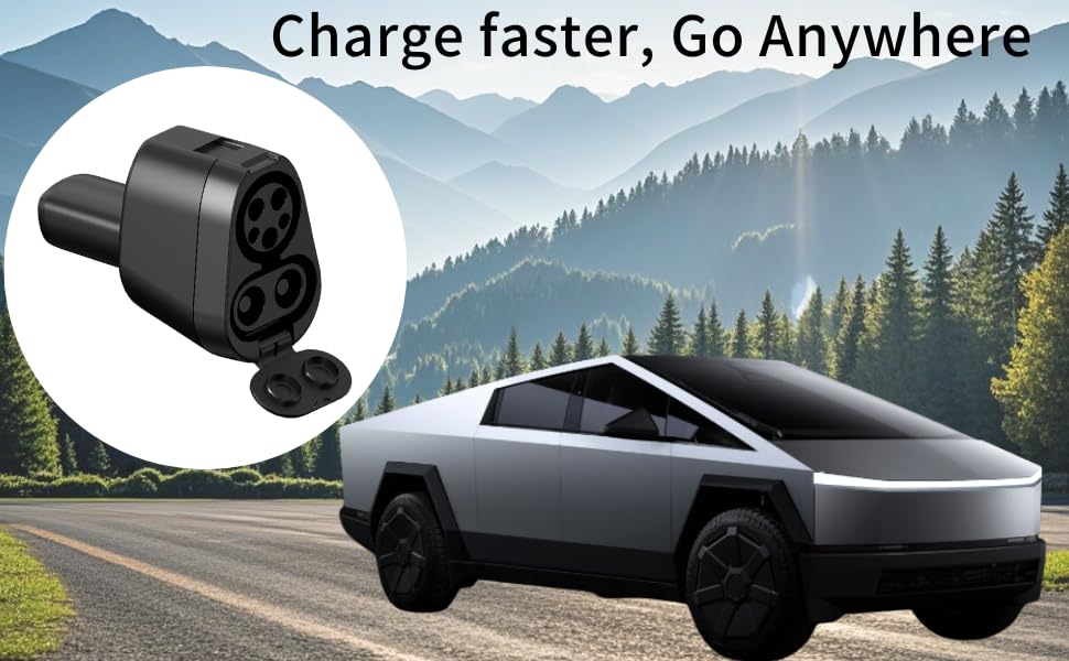 YIGPAIPO lifestyle shot charging at roadside rest stop for long-distance travel