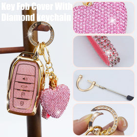 YIKECASE cover on key held in hand showing compact scale and convenience