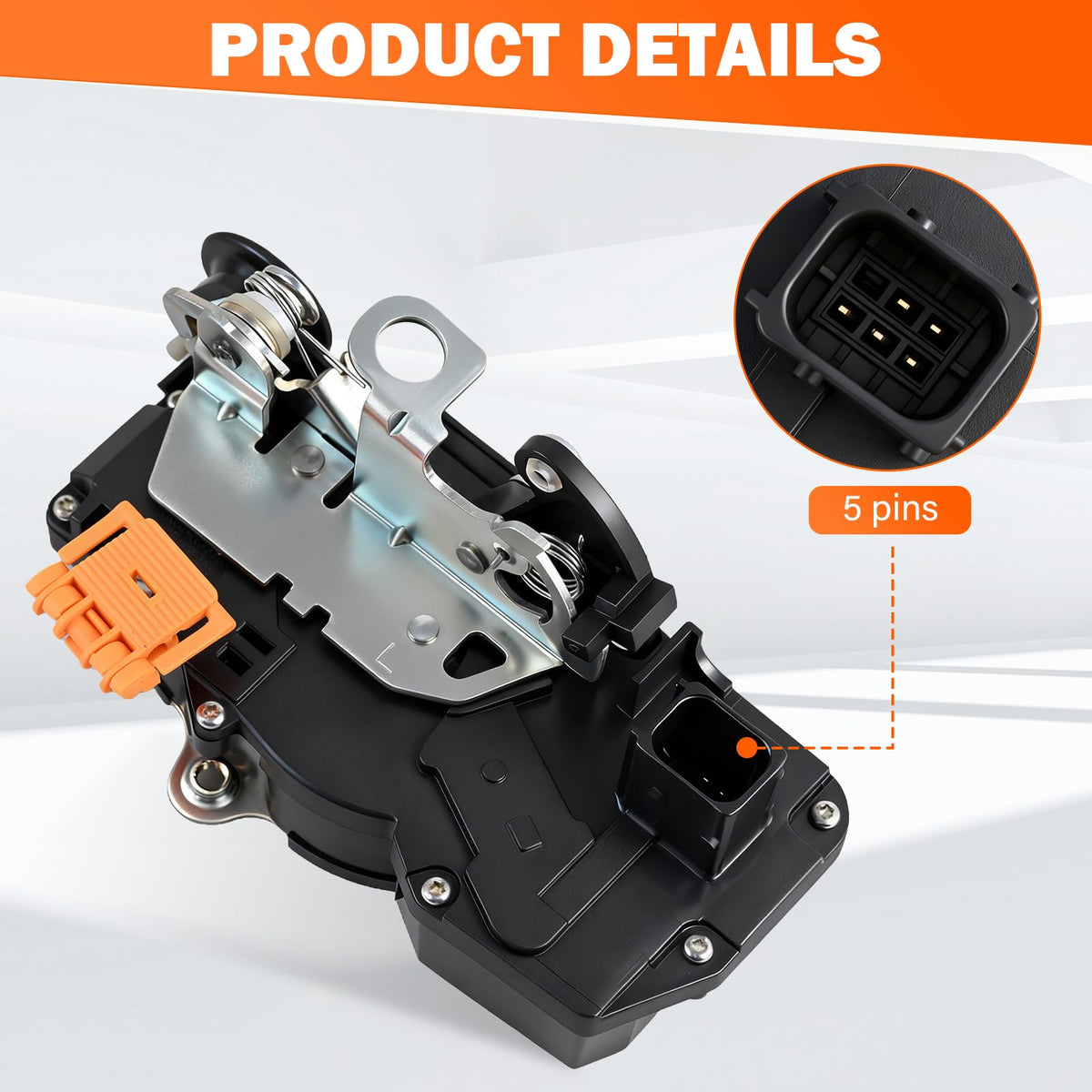 Yikesai actuator electrical connector close-up for easy plug-in benefit