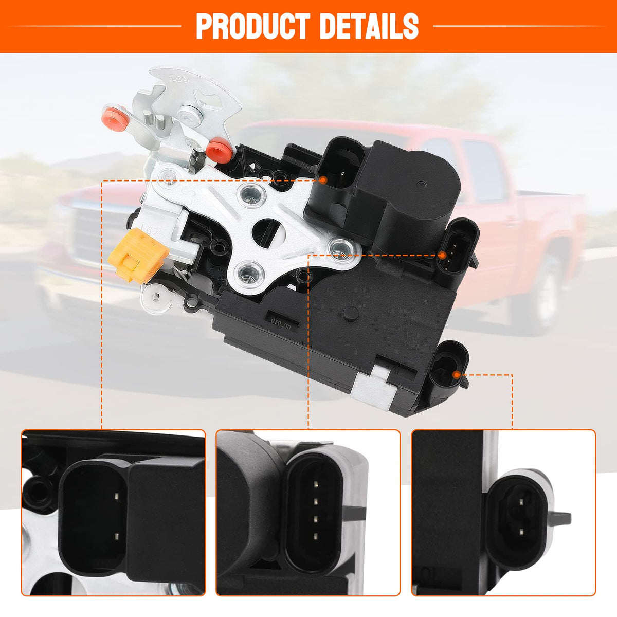 Yikesai actuator gear and motor close-up highlighting quiet smooth operation benefit