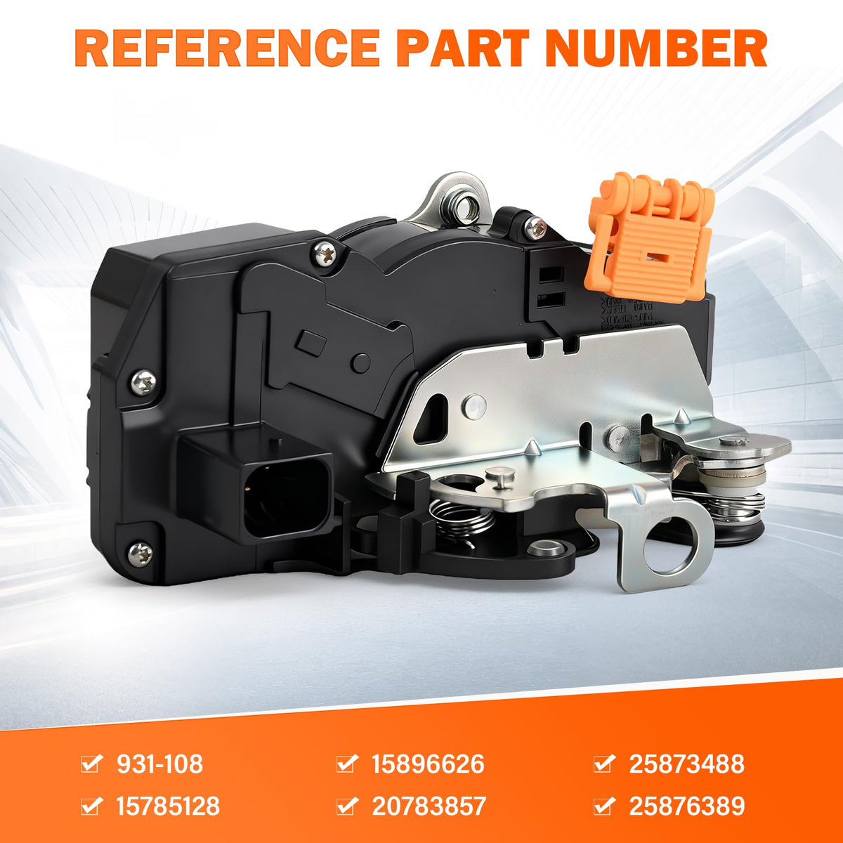 Yikesai actuator installed inside door demonstrating correct fit and restore function benefit
