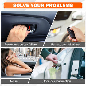 Yikesai actuator shown with SUV rear door illustrating reliable lock restoration benefit