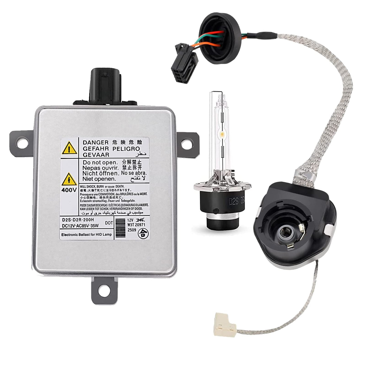 Yikesai ballast front assembly showing compact profile and reliable fit