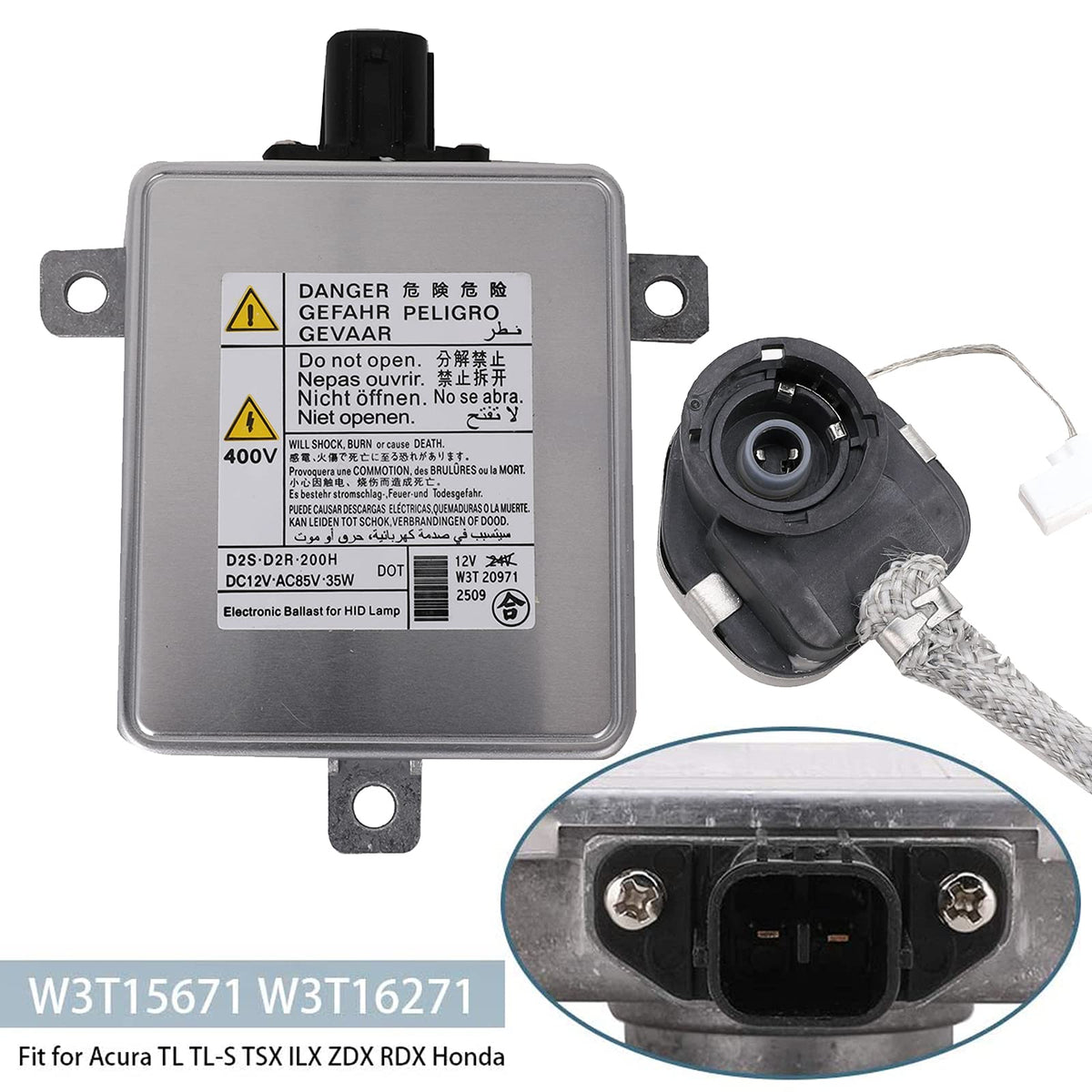 Yikesai igniter assembly image highlighting quick-start capability and compatibility