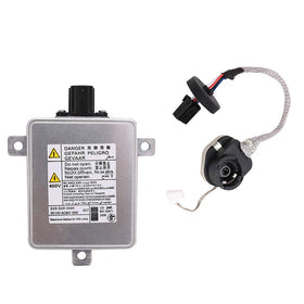 Yikesai ballast installed in headlight demonstrating restored illumination function