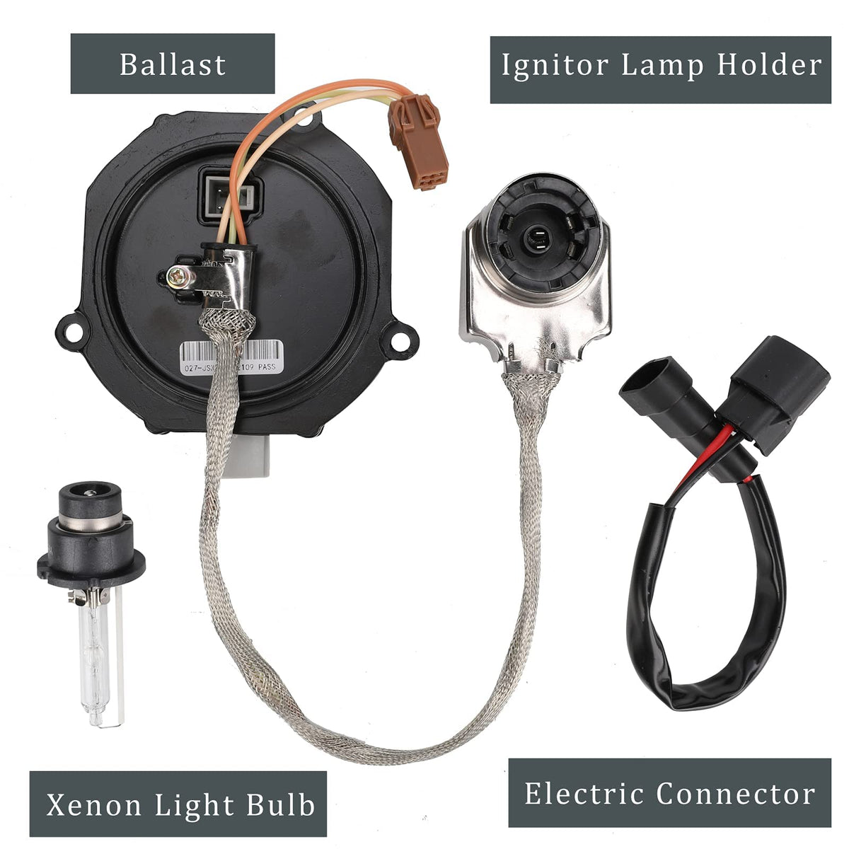 Yikesai ballast label and part number view helping confirm fitment and authenticity