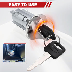 Yikesai door lock cylinder side profile showing robust construction for long-lasting security