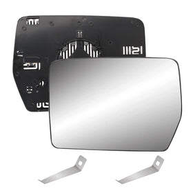 Yikesai driver-side mirror front view showing clear reflective surface and fit