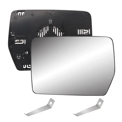 Yikesai driver-side mirror front view showing clear reflective surface and fit