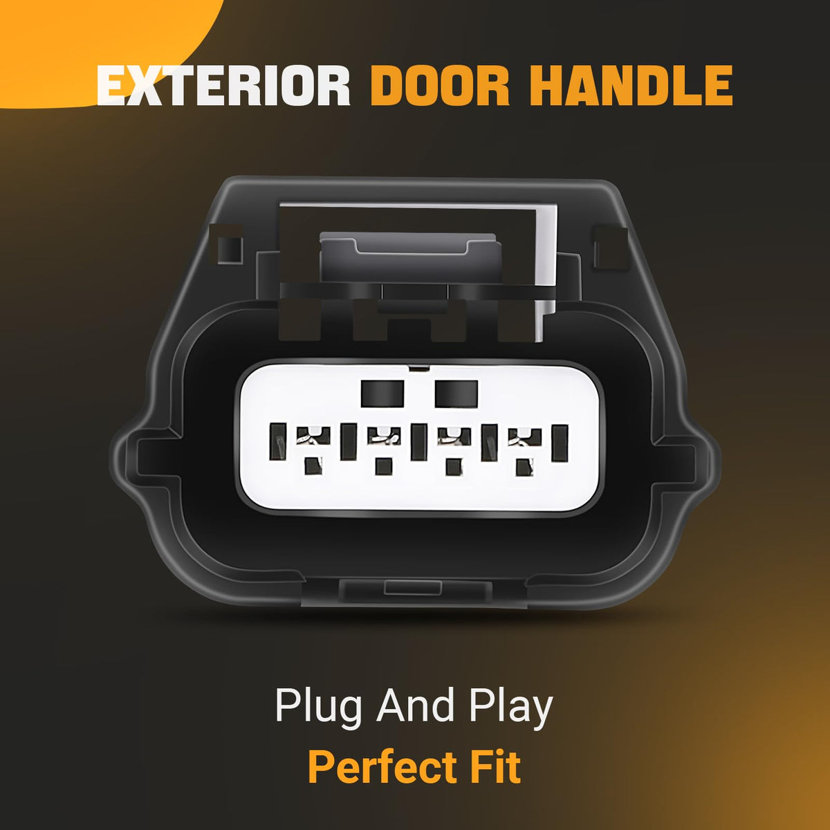 Yikesai handle keyhole detail highlighting precise fit for manual access