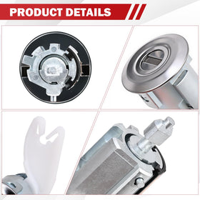 Yikesai ignition switch assembled front view demonstrating correct form and reliable engagement