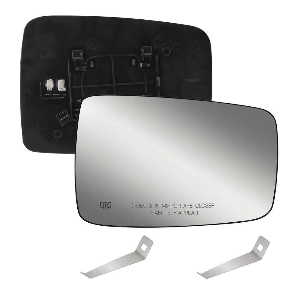 Yikesai right-side mirror front view showing clean fit benefit