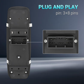 Yikesai switch close-up of buttons highlighting tactile quality and clarity