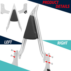 YikHouMall detail of left and right side plates showing durable mount benefit