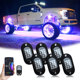 YiLaie front view showing six LED pods and connectors for versatile fit
