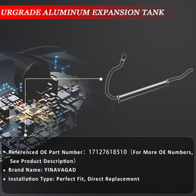 YINAVAGAD connection flange and seal surface for leak-resistant installation benefit
